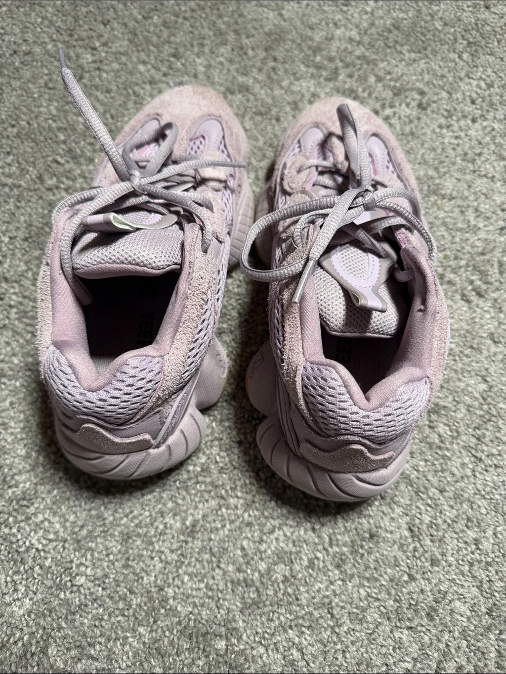 Yeezy size 4 Lavender Athletic Sneakers - Comfortable Everyday Shoes